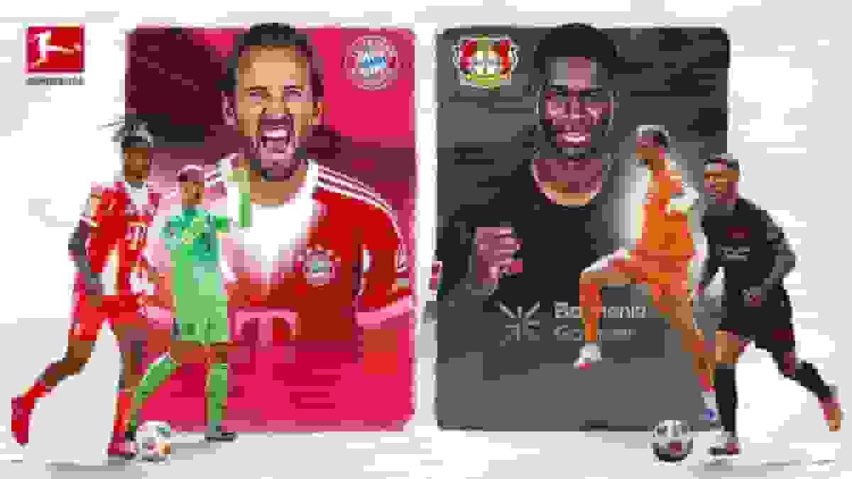 گزارش زنده دیدار بایرن مونیخ و بایرلورکوزن در بوندس‌لیگا