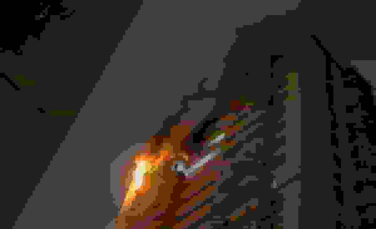 حمله پهپادی اوکراین به بندر روسیه و آتش‌سوزی نفتکش