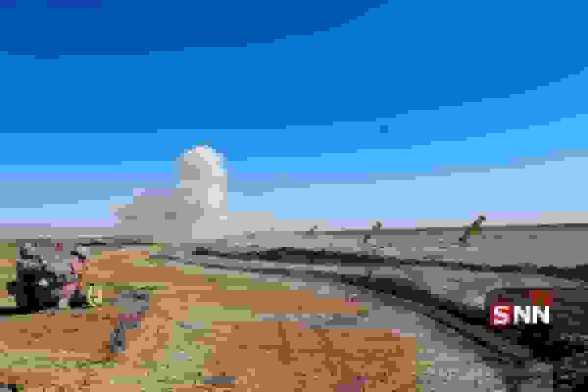 مانور پهپادی یگان سجیل با حضور فرمانده کل سپاه