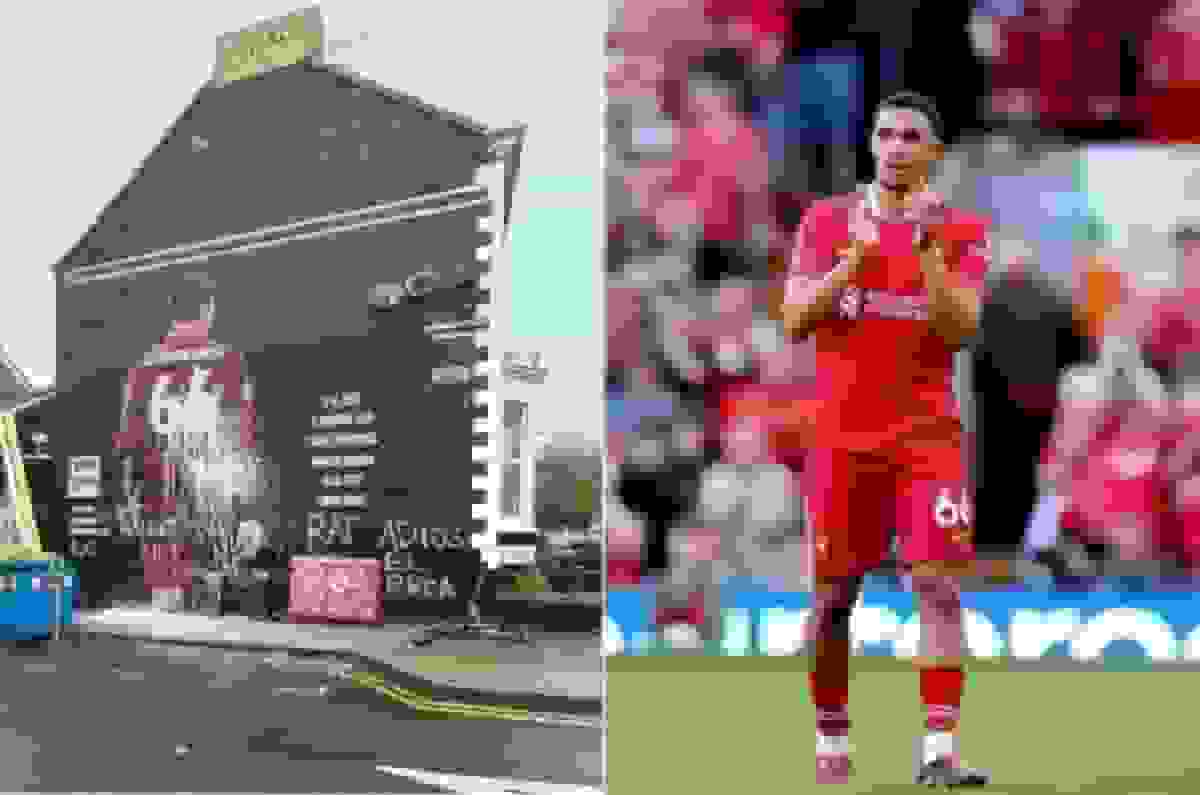 خشم هواداران لیورپول از آرنولد: تخریب نقاشی دیواری در آستانه دیدار حساس