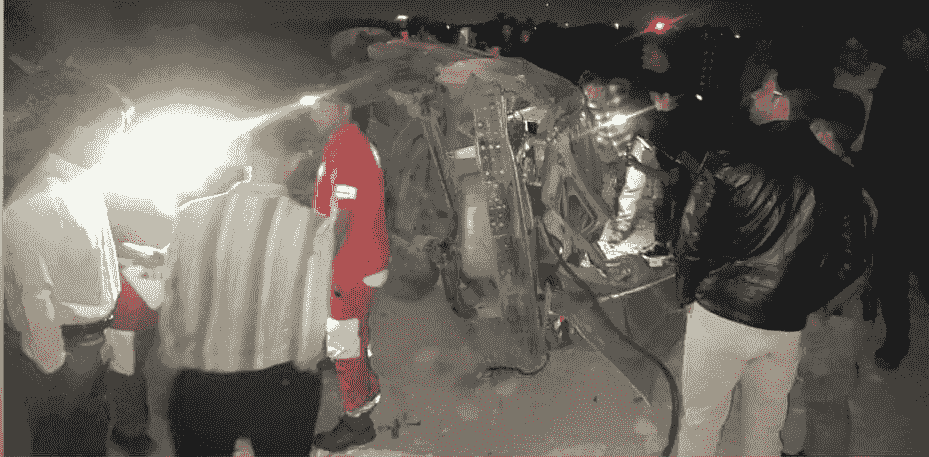 واژگونی خودرو در محور داراب-بندرعباس: ۲ فوتی و یک مصدوم