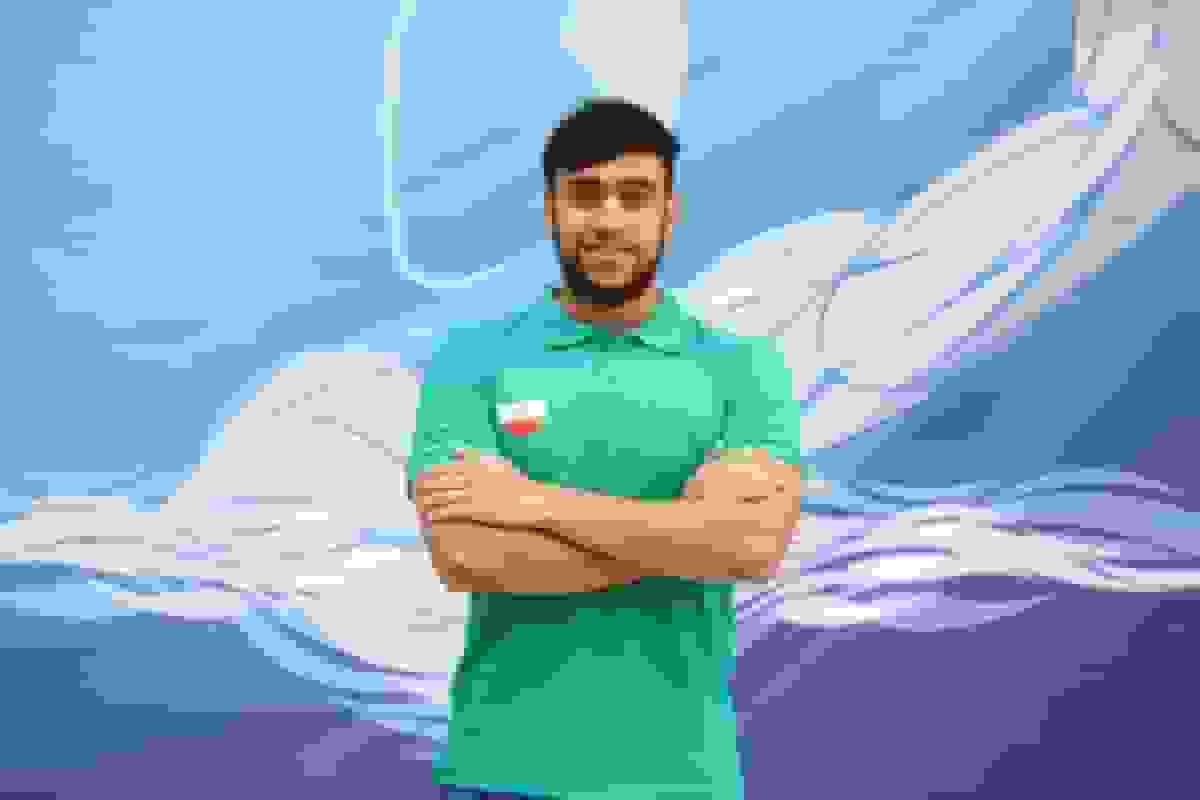 مهرشاد افقری به فینال ماده ۵۰ متر پروانه رسید