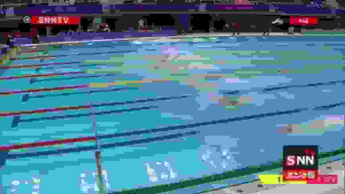 سامیار عبدلی فینالیست ماده ۵۰ متر آزاد بازی‌های همبستگی کشورهای اسلامی