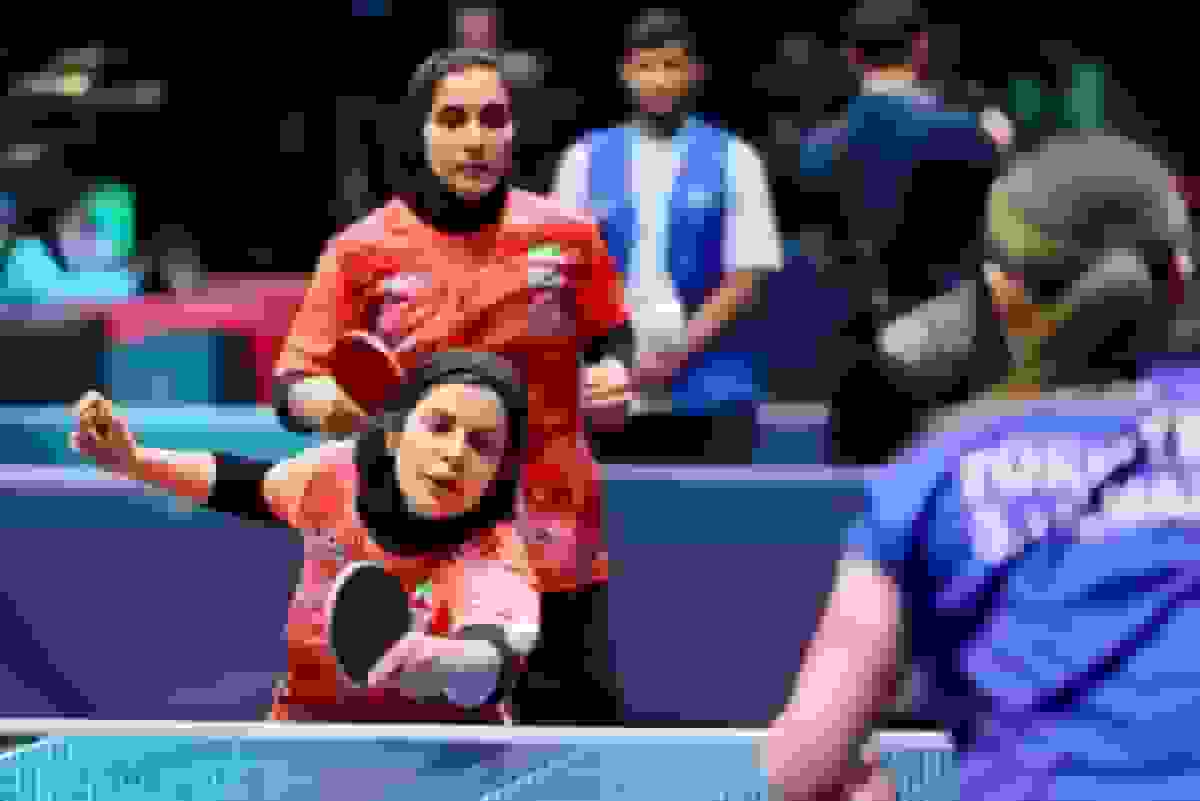 پینگ‌پنگ زنان ایران به مدال برنز بازی‌های کشورهای اسلامی رسید