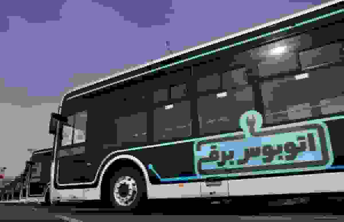 توسعه خطوط برقی اتوبوسرانی در جنوب تهران