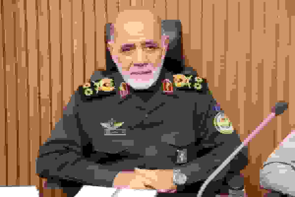 بازدید سرلشکر عبدالهی از تأسیسات زیرزمینی نیروی دریایی سپاه در جزایر نازعات