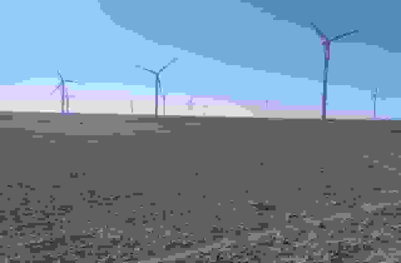 نصب اولین توربین بادی ۲۵۰ کیلوواتی در منطقه بادی بینالود