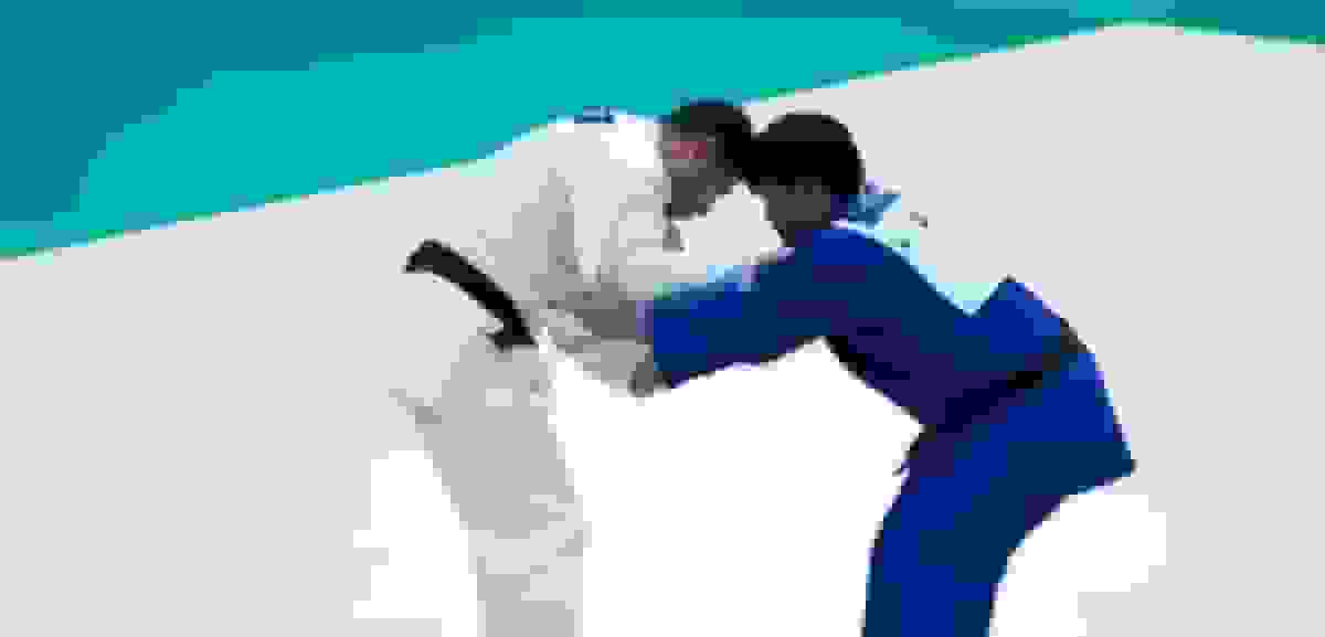 فرید عساکره در جایگاه پنجم مسابقات جودو ایستاد