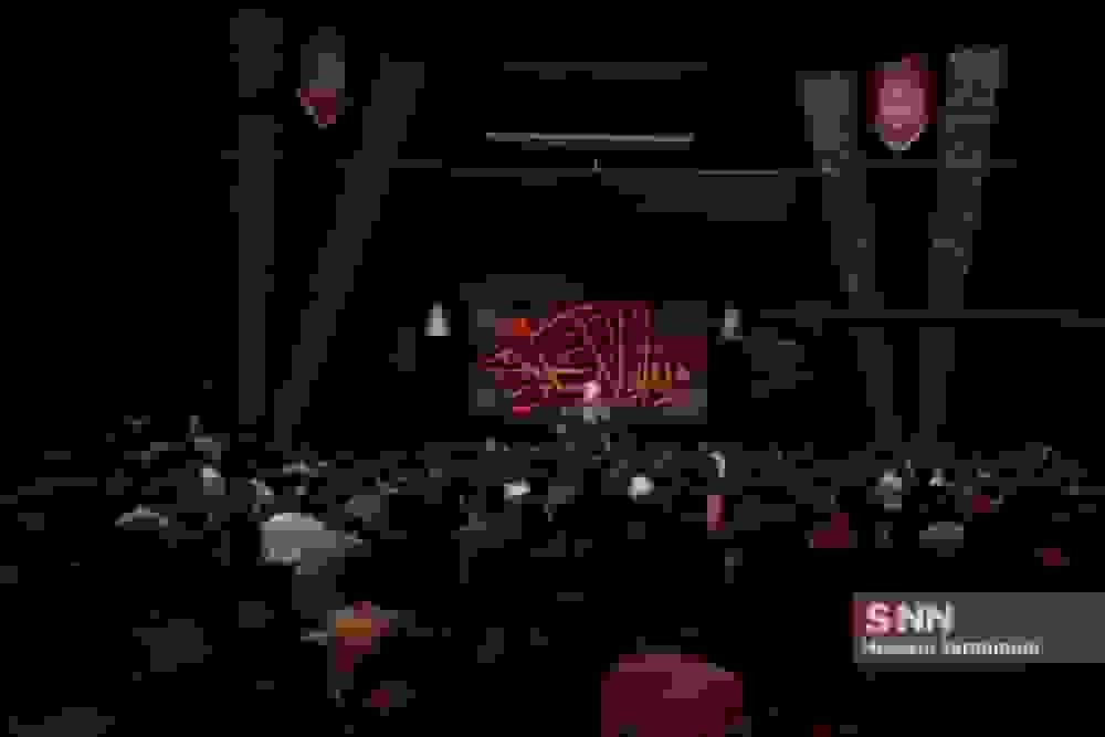 مراسم هفتگی هیأت اصحاب الحسین (ع) در مسجد دانشگاه تهران