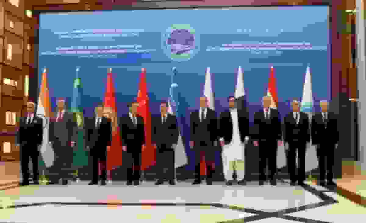 دیدار پوتین و نخست‌وزیران کشورهای عضو سازمان همکاری شانگهای