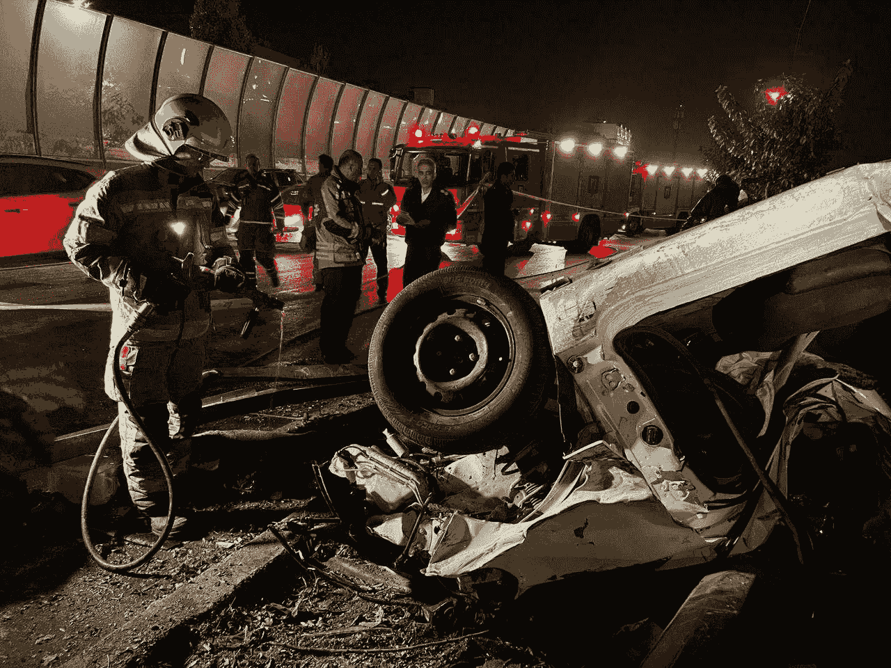 بیشترین تصادفات مرگبار در ساعات ۲۰ تا ۲۴ رخ می‌دهد