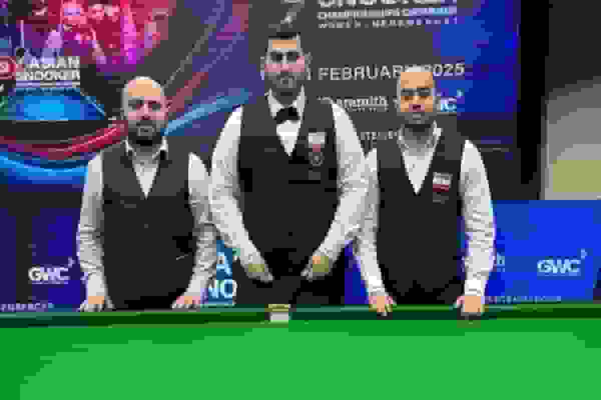 نمایندگان اسنوکر ایران حریفان خود را در جام جهانی شناختند