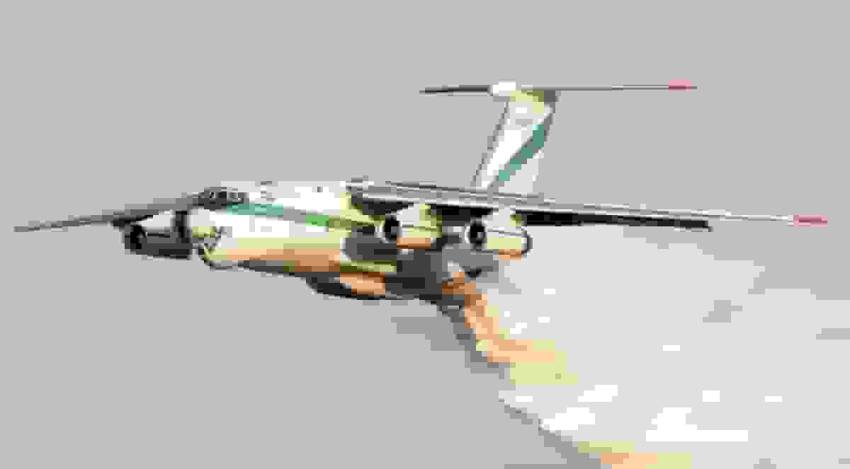 اعزام هواپیمای ایلوشن برای مهار آتش‌سوزی جنگل‌های مرزن‌آباد