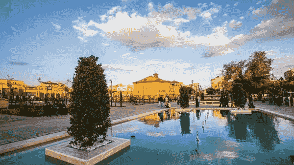 افتتاح فاز شمالی پروژه سبزه میدان زنجان