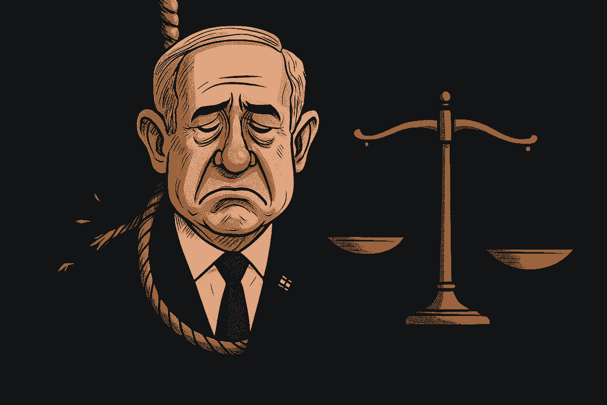 اعدام نمادین نتانیاهو در ترکیه در اعتراض به جنایات غزه