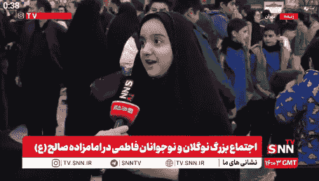 شور و اشتیاق نوجوانان در مراسم سرود خورشید نمی‌سوزد