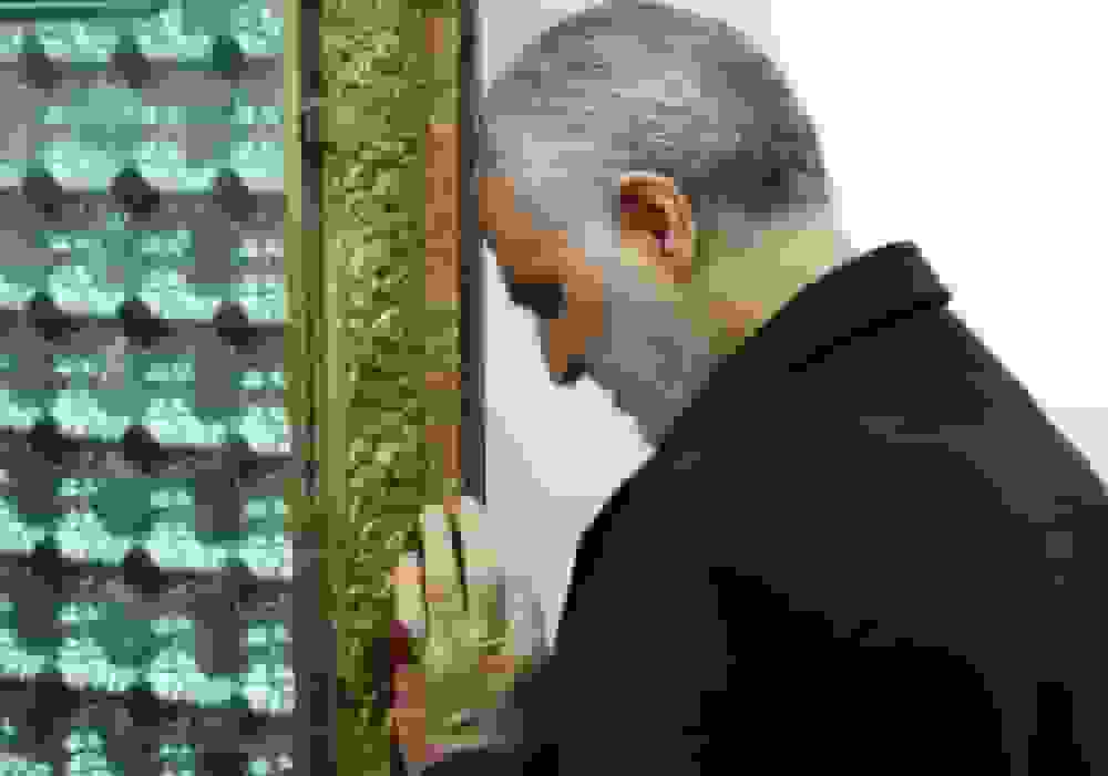 خودنوشت شهید سلیمانی از احوالش در ضریح حضرت زینب (س)