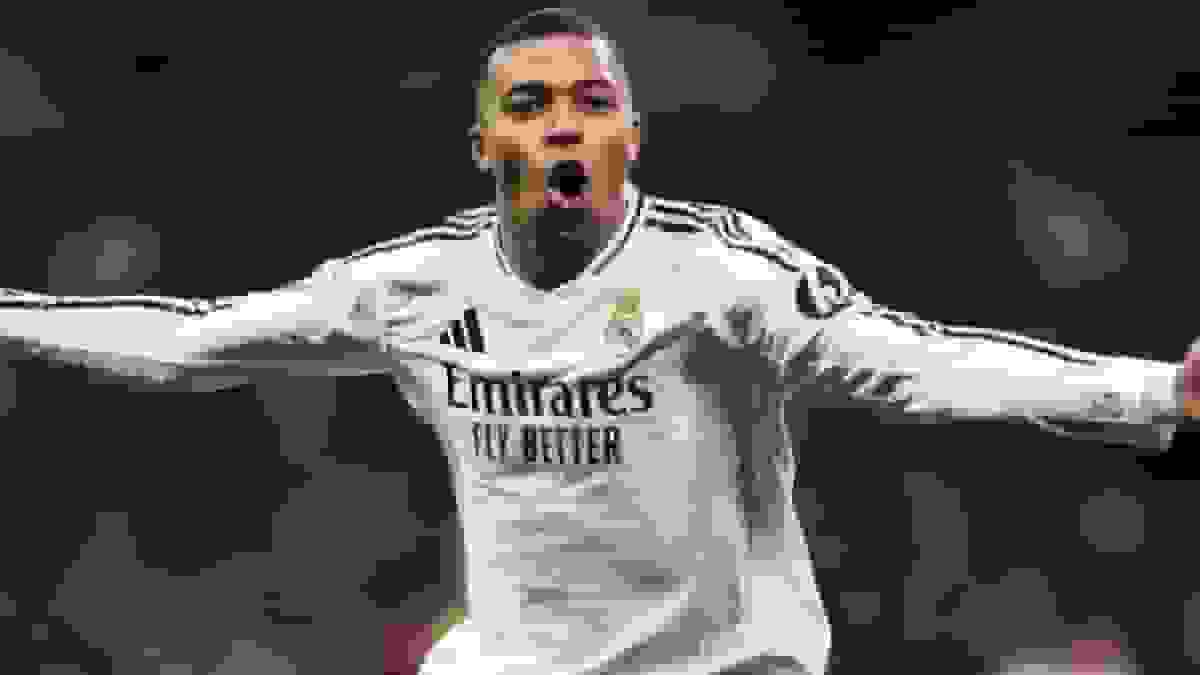 گل سوم رئال به بارسلونا توسط امباپه + فیلم