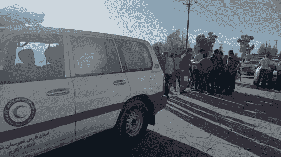 واژگونی خودرو کوییک در جاده شیراز-جهرم با یک فوتی و سه مصدوم