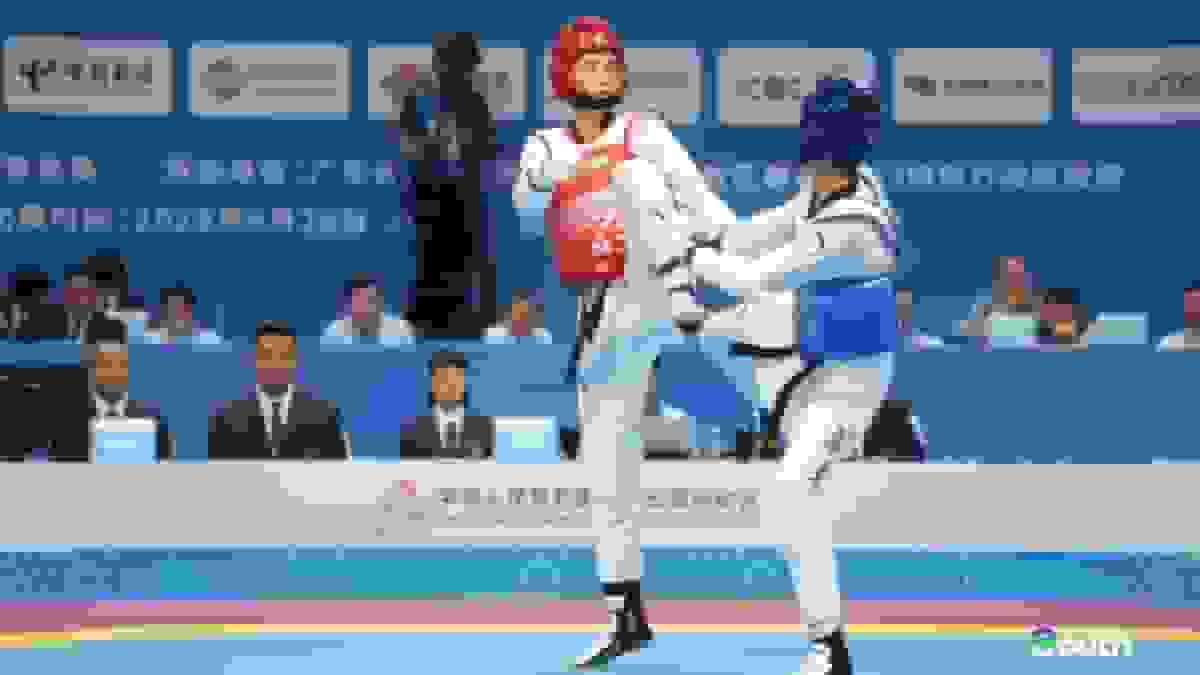 پسر دهه هشتادی رکورد 10 ساله تکواندو را در مسابقات جهانی شکست