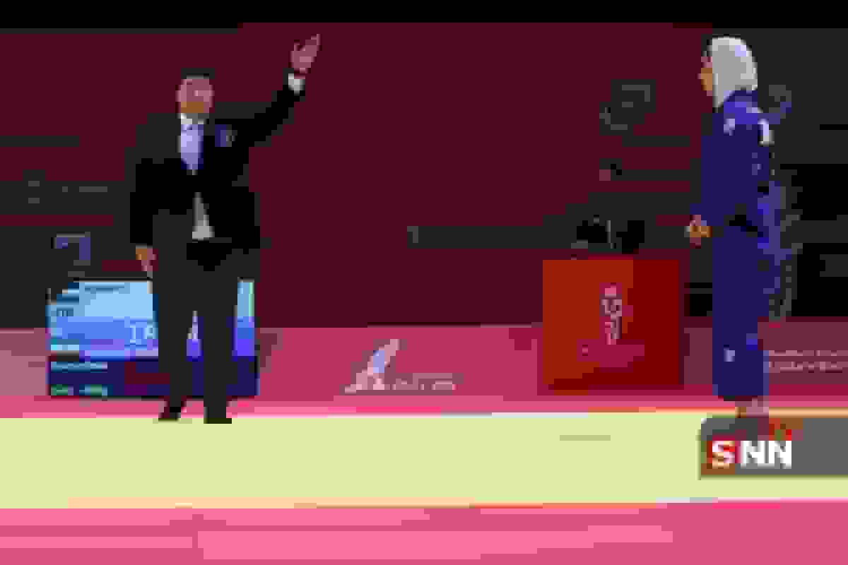 مدال طلای جودو مهسا شکیبایی در بازی‌های آسیایی جوانان بحرین ۲۰۲۵