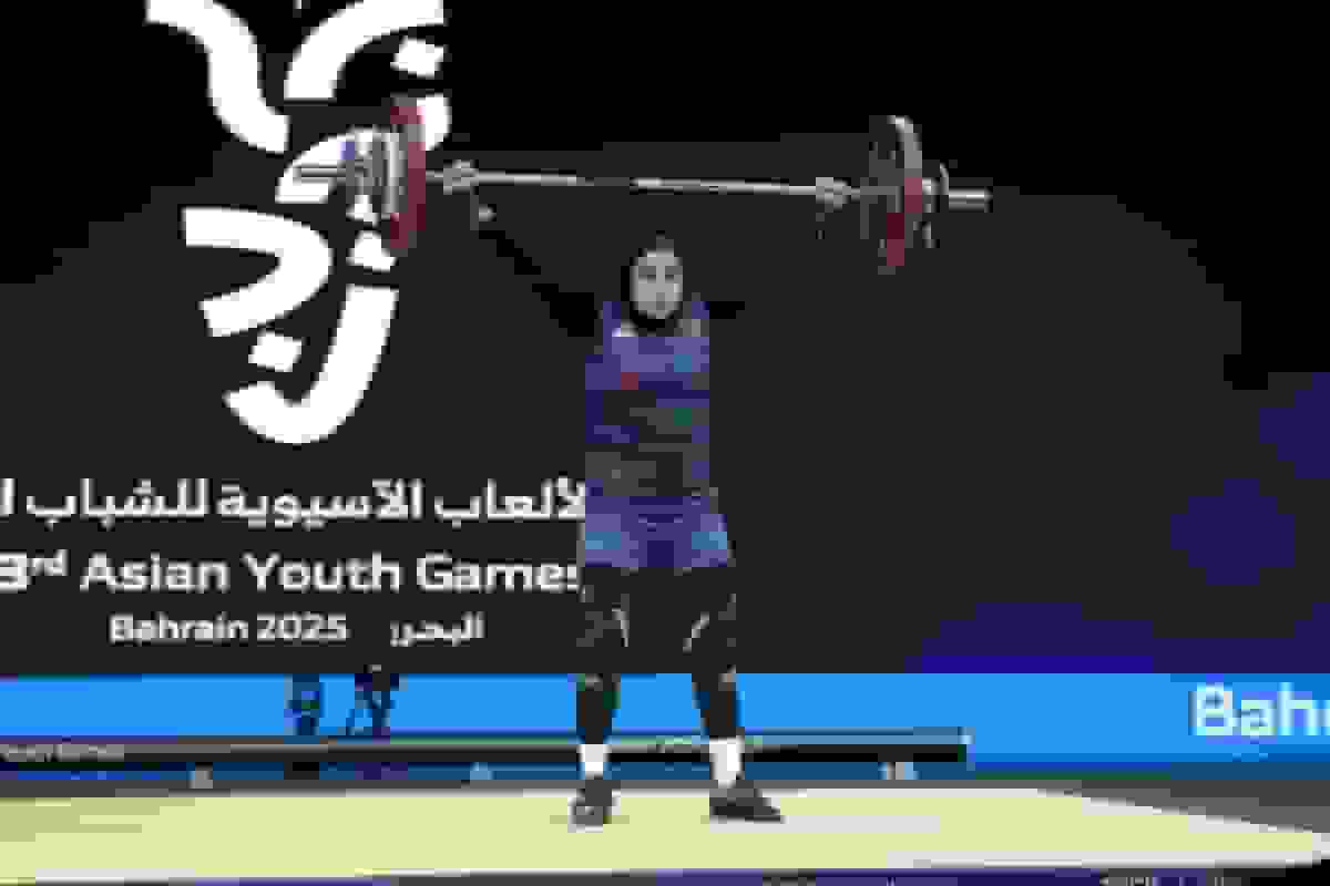 نسیم قاسمی دختر وزنه‌بردار ایران به مدال نقره رسید