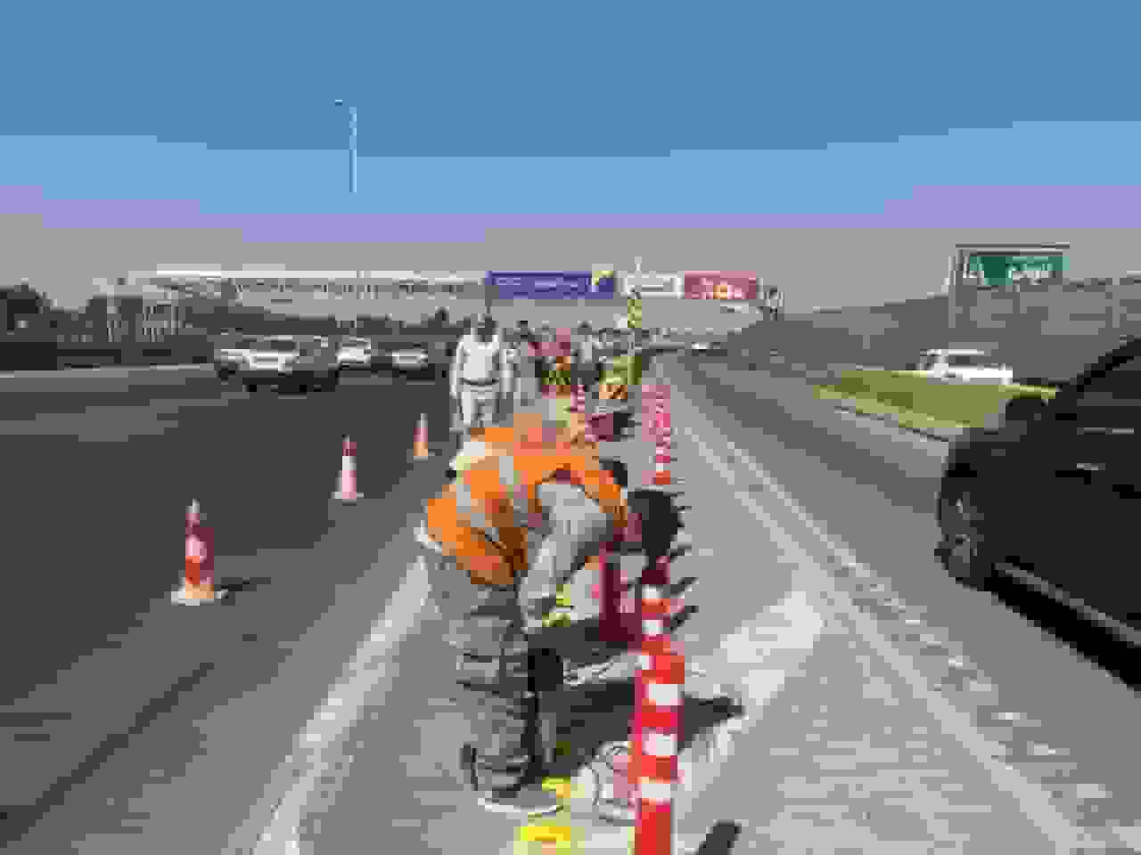 تداوم عملیات ایمنی و پاکسازی محورهای البرز برای روان‌سازی ترافیک