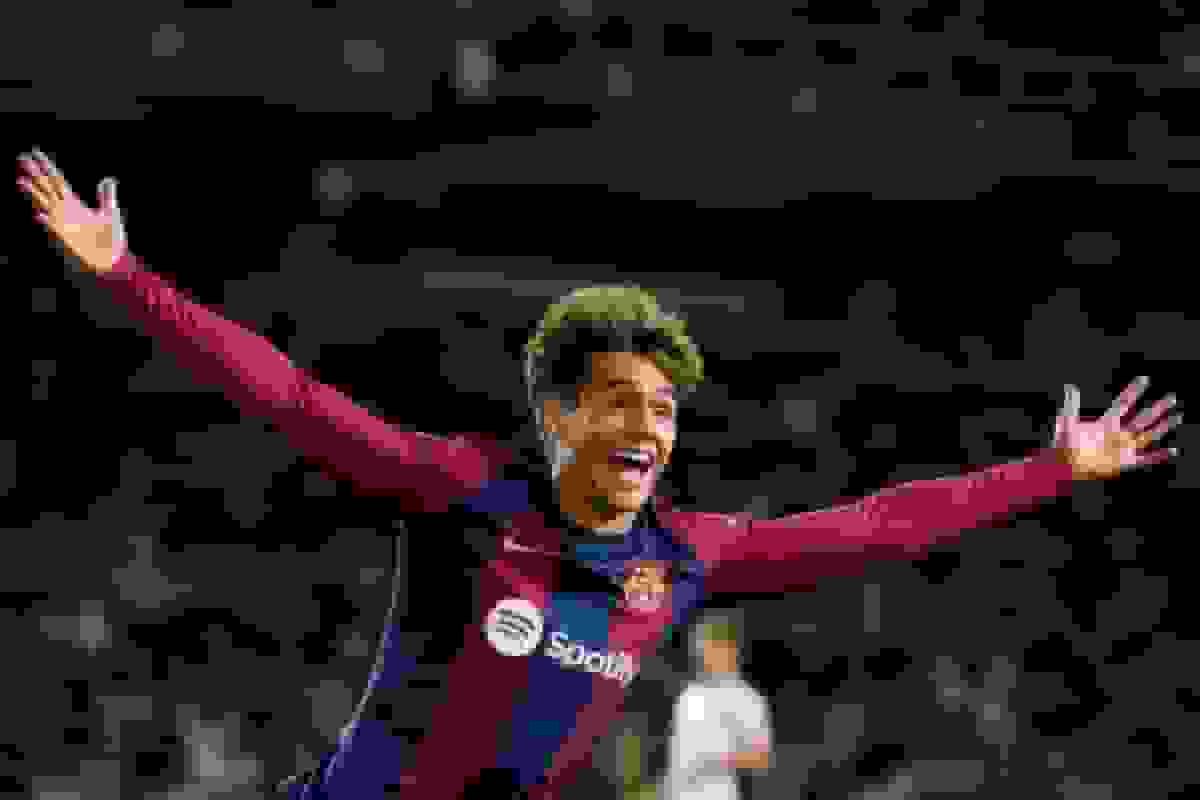 گل اول بارسلونا به اتلتیک بیلبائو توسط لواندوفسکی