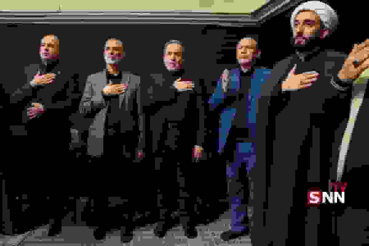 حضور وزیر امور خارجه در دومین شب مراسم فاطمیه حسینیه امام خمینی(ره)