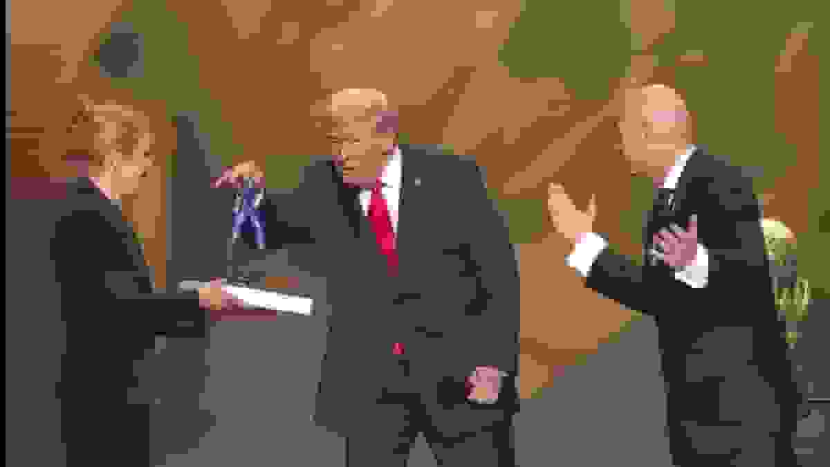 ذوق‌زدگی ترامپ از جایزه فیفا قبل از مراسم رسمی