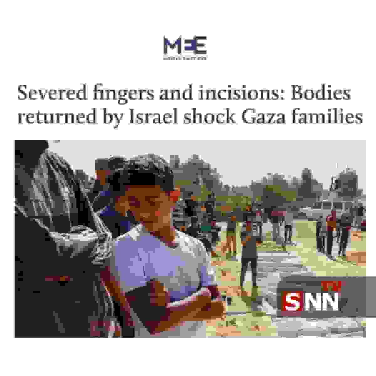 اجساد تحویل‌داده‌شده فلسطینی‌ها با آثار شکنجه: شوک خانواده‌ها در غزه