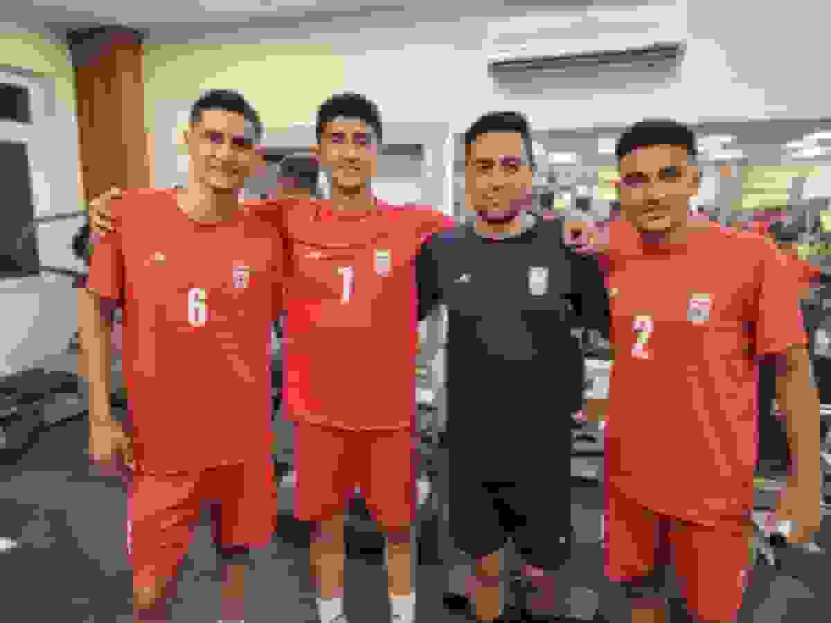 آخرین تمرین تیم ملی نوجوانان پیش از بازی با چین تایپه