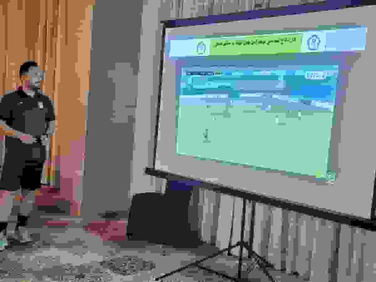 جلسه فنی تیم ملی فوتبال نوجوانان قبل از بازی با چین تایپه