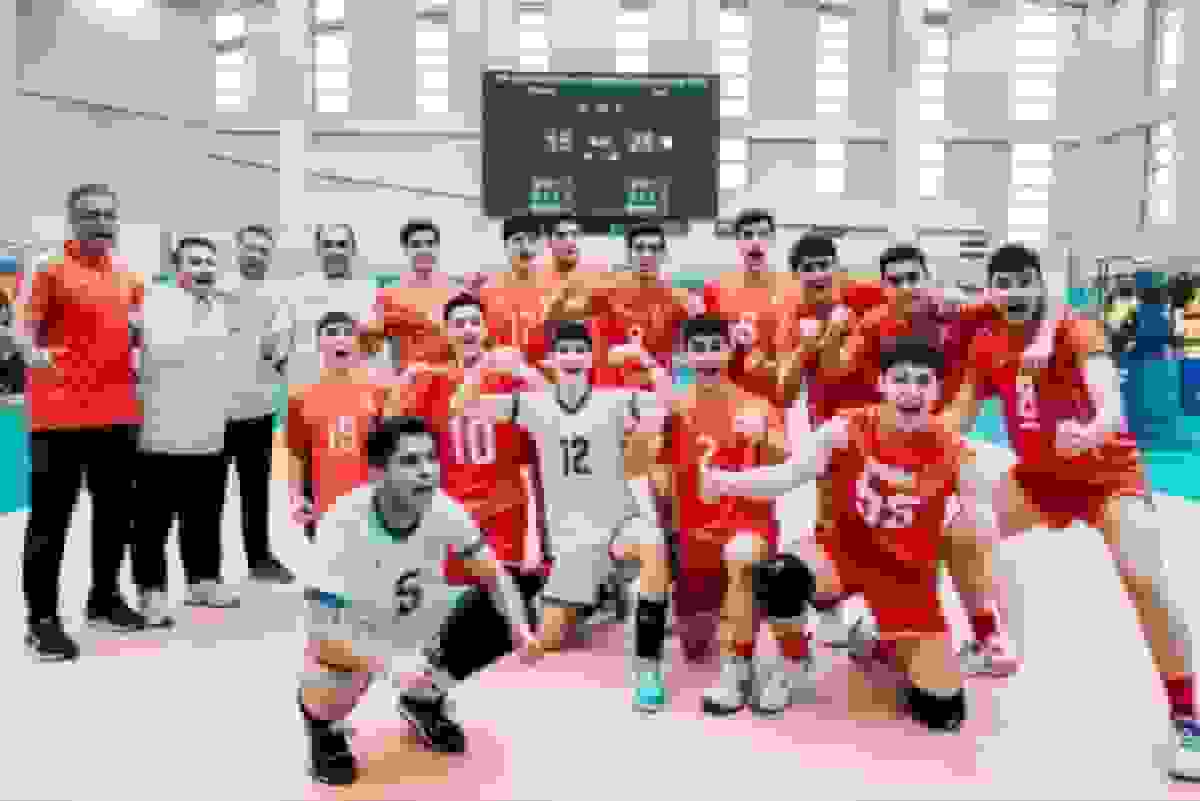 قهرمانی پسران ایران در والیبال دانش‌آموزان جهان