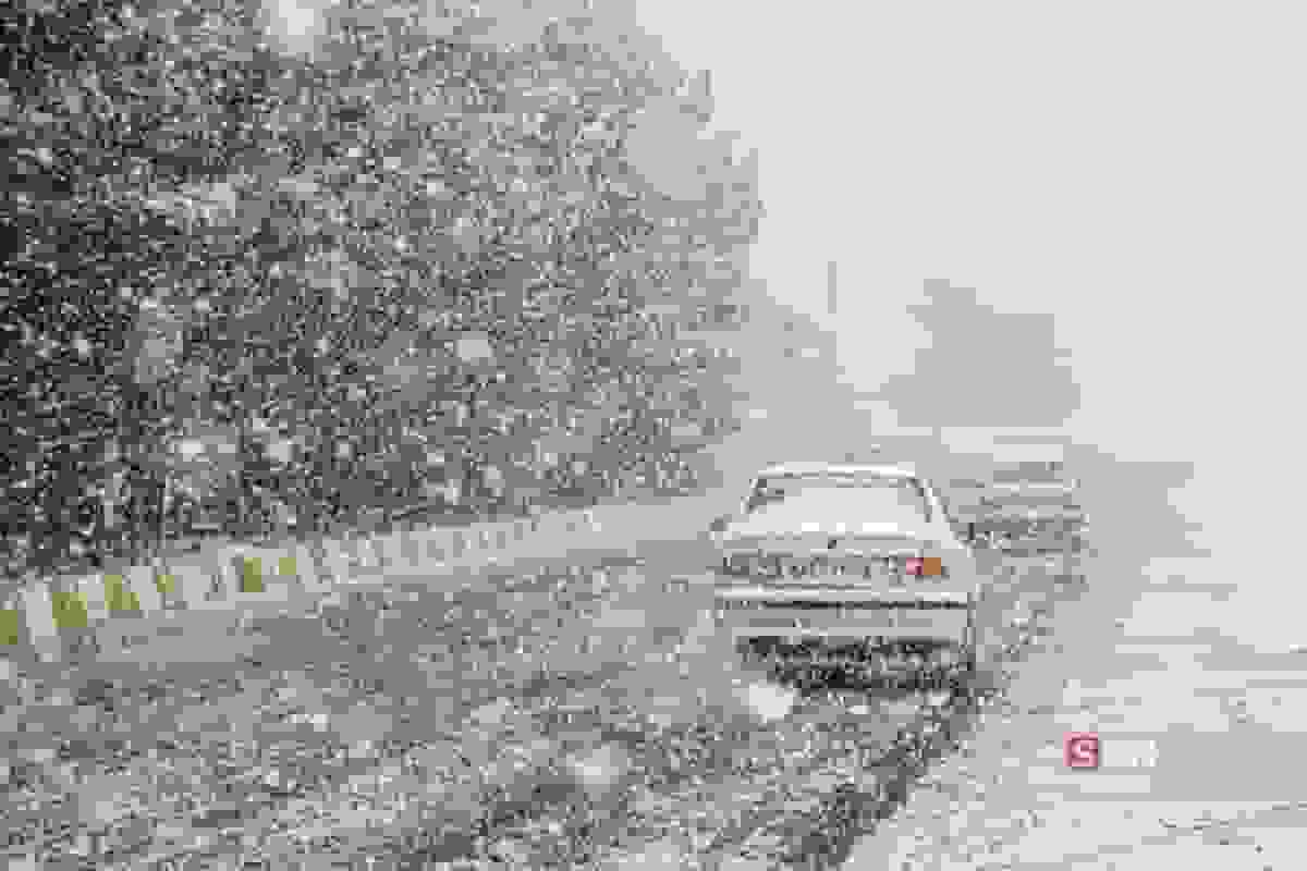 بارش برف و باران در جاده‌های ۲۴ استان کشور