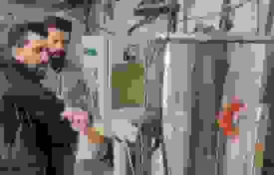 پلمب واحد آلاینده تولید غذای حیوانات در شهرستان قدس