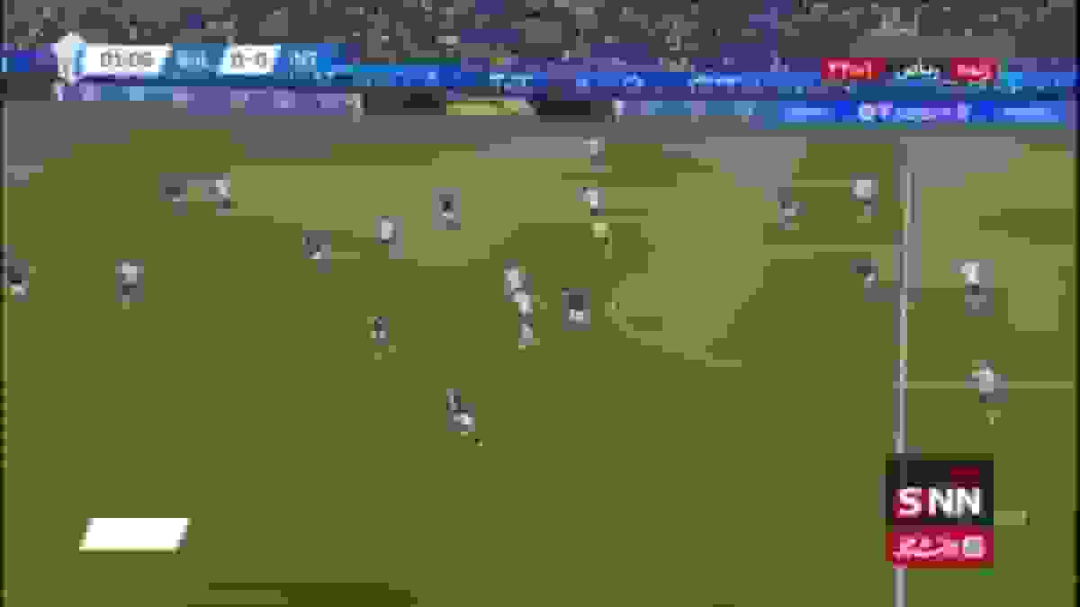 گل اول اینتر به بولونیا در دقیقه ۲ توسط مارکوس تورام