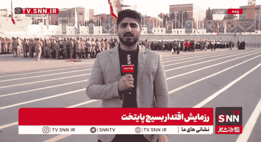 گزارش رزمایش اقتدار بسیج پایتخت در سال ۱۴۰۴