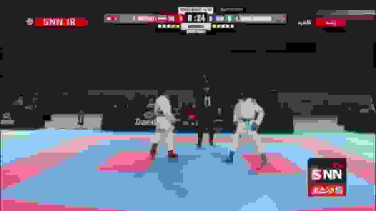 فاطمه سعادتی به مرحله یک هشتم نهایی کاراته قهرمانی جهان صعود کرد