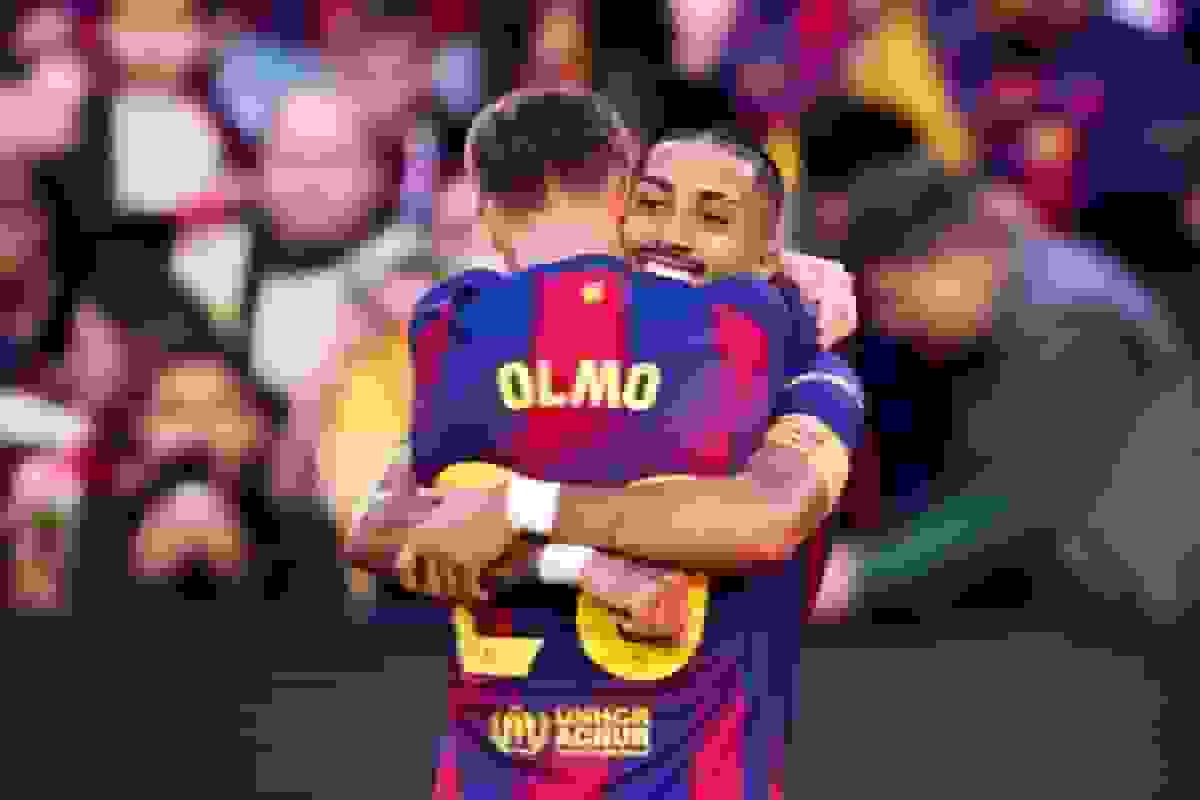 پیروزی ارزشمند بارسلونا با درخشش اولمو/ شکار صدر جدول