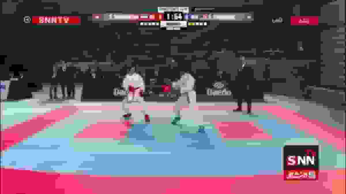 بهمنیار در نیمه نهایی کاراته قهرمانی جهان مغلوب شد