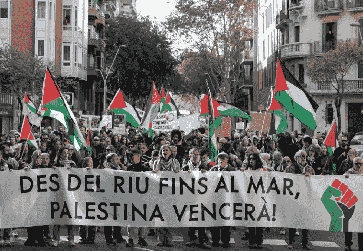 راهپیمایی گسترده جهانی در همبستگی با مردم فلسطین