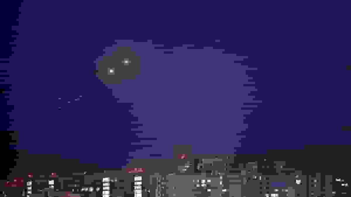 حمله پهپادی روسیه به اطراف پایتخت اوکراین