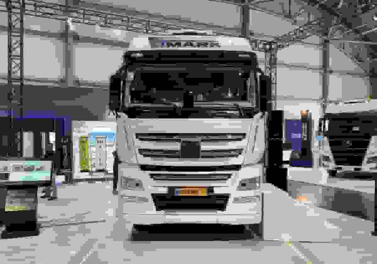 رونمایی کشنده T-MARK آفتاب دیزل در نمایشگاه خودرو اصفهان ۱۴۰۴