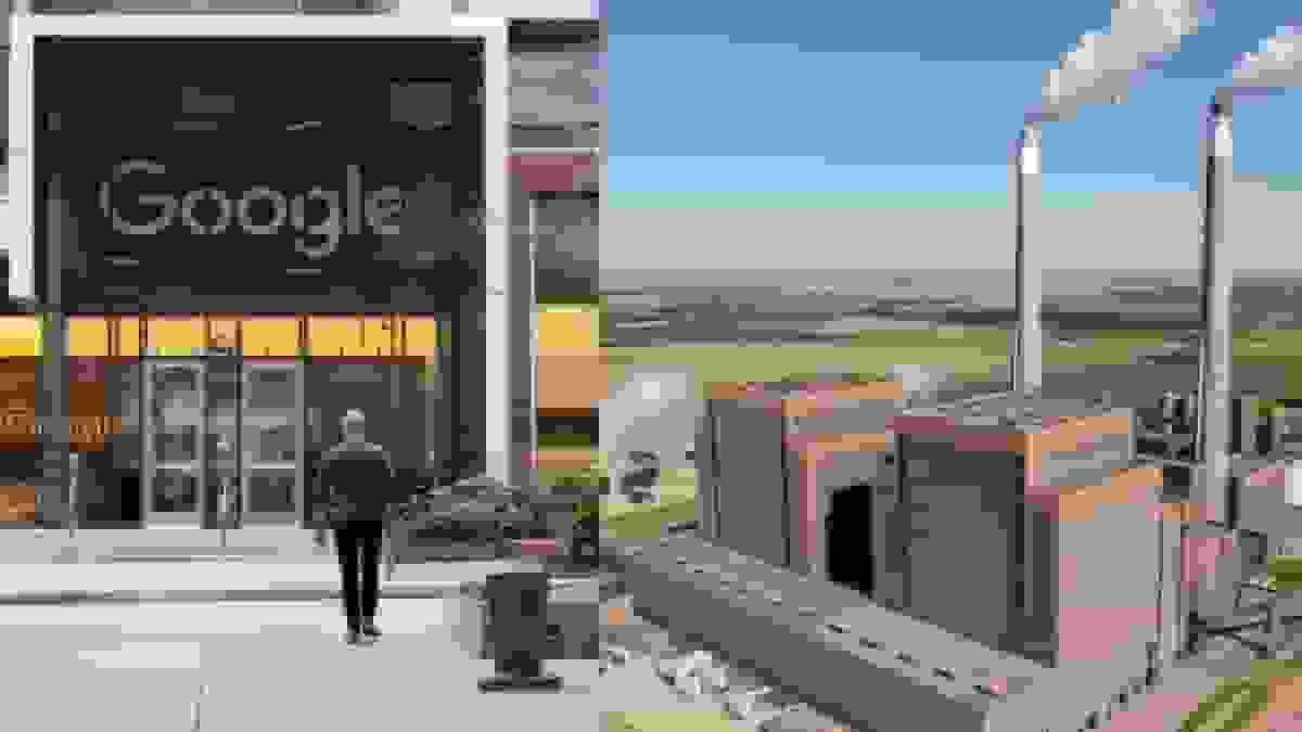 پروژه جدید گوگل: نیروگاه گازسوز با فناوری جذب کربن برای دیتاسنترها