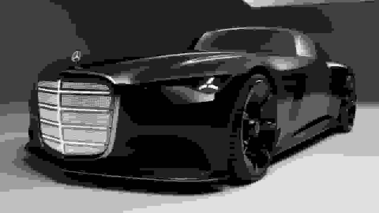 مرسدس از خودرو مفهومی Vision Iconic با جلوپنجره غول‌پیکر نورانی رونمایی کرد