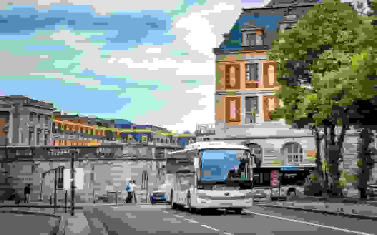 اتوبوس‌های چینی در دانمارک از راه دور قابل کنترل هستند