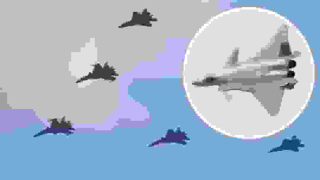 دستاورد محققان چینی: پوشش رادارگریز جنگنده با استفاده از گیاه لیف