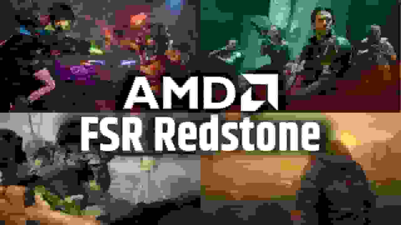 معرفی فناوری FSR Redstone توسط AMD؛ بهبود وضوح، فریم‌ریت و رهگیری پرتو در بازی‌ها
