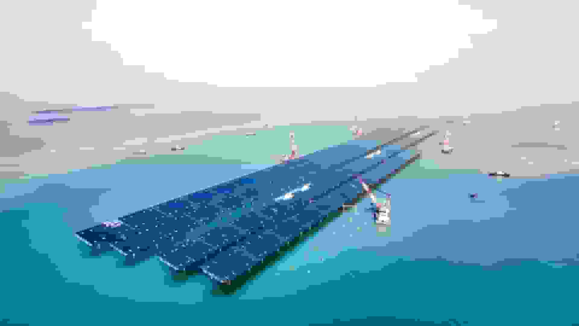 بزرگ‌ترین نیروگاه خورشیدی شناور جهان به بهره‌برداری کامل رسید